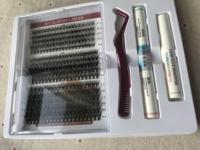Volume complet pré-coupé Segment Wispy Individual Cluster Lashes Segmented DIY Lash Extensions Kit Cluster Lashes