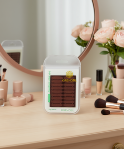 ชุดสติ๊กเกอร์ติดผิวเกรโนบิล 504 ลายลูกไม้แบบกลม ปลอดสารพิษ สำหรับตกแต่งเล็บ บรรจุกล่อง - Product Image 2