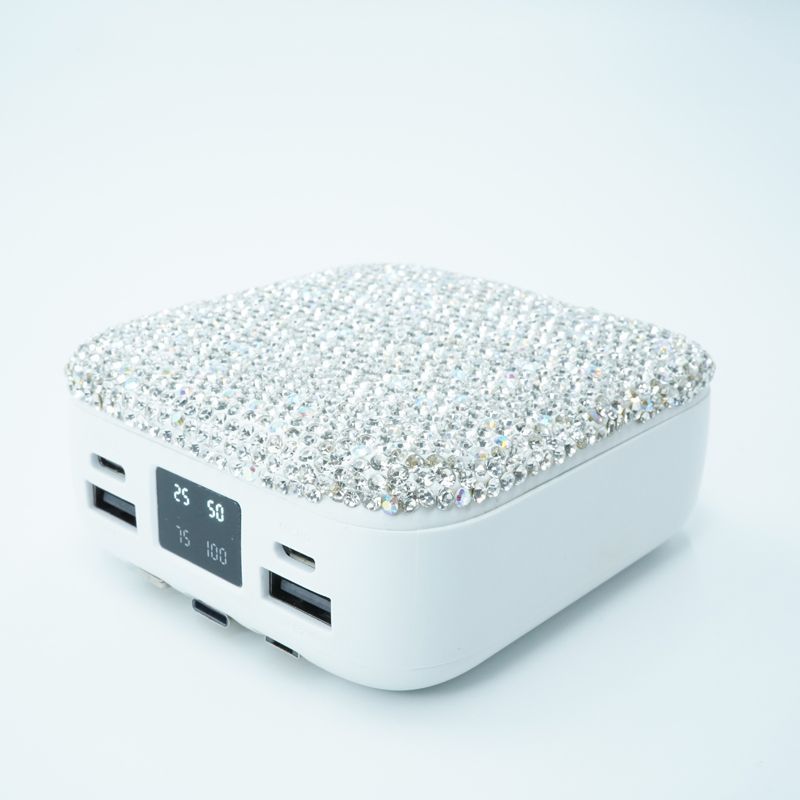 Diamond color white diamond charging treasure