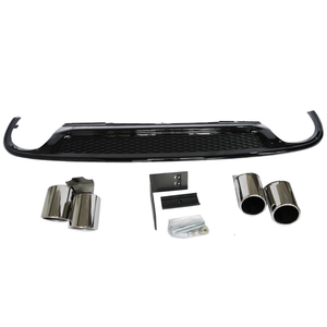 Difusor de Parachoques Trasero de Alta Calidad para Audi A4L 13-16 B8.5 - Product Image 3