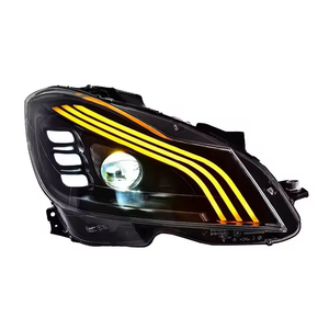ไฟหน้ารถยนต์ JY สำหรับ C-Class W204 C180 C200 รุ่นใหม่ อัพเกรด 11-14 ไฟหน้า LED และไฟวิ่งกลางวันแบบ LED - Product Image 3