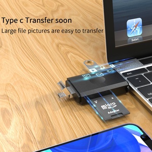3in1 đầu đọc thẻ tương thích USB 3.0 5gbps SD Thẻ và TF cardfor iPad macbook Pro/không khí/Mini Mac Máy tính xách tay Đầu đọc thẻ - Product Image 4