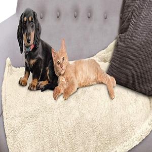 Super suave y esponjoso perro mascota Sherpa mantas al por mayor - Product Image 3