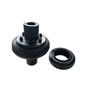 Flex Shaft Motor Water Pump Hydraulic Connector Tire Flexible Rubber Tyre Coupling With Flange