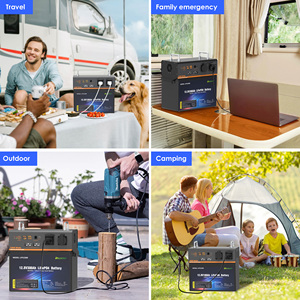 Station d'alimentation portable compacte 12,8 V 100 Ah tout-en-un avec batterie LiFePO4 pour l'énergie solaire hors réseau et la sauvegarde d'urgence - Product Image 5