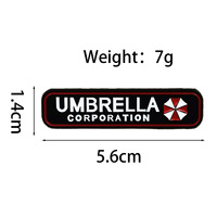 Épinglette en émail Umbrella Corporation, épinglette à revers avec logo Resident Evil