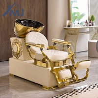 Lay Down Lavabo Salon de coiffure Shampooing Table de massage thaïlandaise Tête Spa Chaise