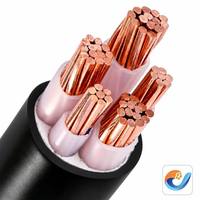 Câble d'alimentation en cuivre XLPE YJV 0,6/1 kV 3 conducteurs 70 95 120 mm² LSZH anti-flamme pour usine industrielle, directement de l'usine