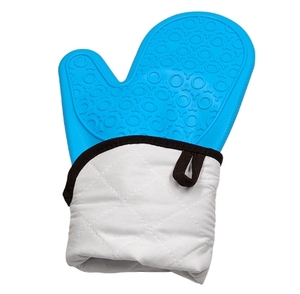 Gants de barbecue colorés résistants à la chaleur, gants de cuisine et de pâtisserie doux et doublés, résistants à la chaleur, antidérapants, gants de four en silicone - Product Image 5