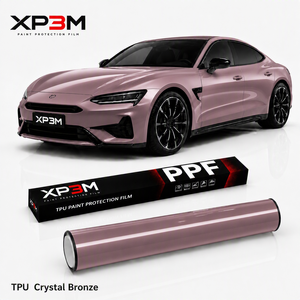 ฟิล์มกันรอยรถยนต์ XP3M Crystal Bronze Gloss TPU PPF ความหนา 7.5 มิล ซ่อมแซมตัวเองได้ ป้องกันรอยขีดข่วน ป้องกันสีเหลือง ช่องระบายอากาศ - Product Image 1