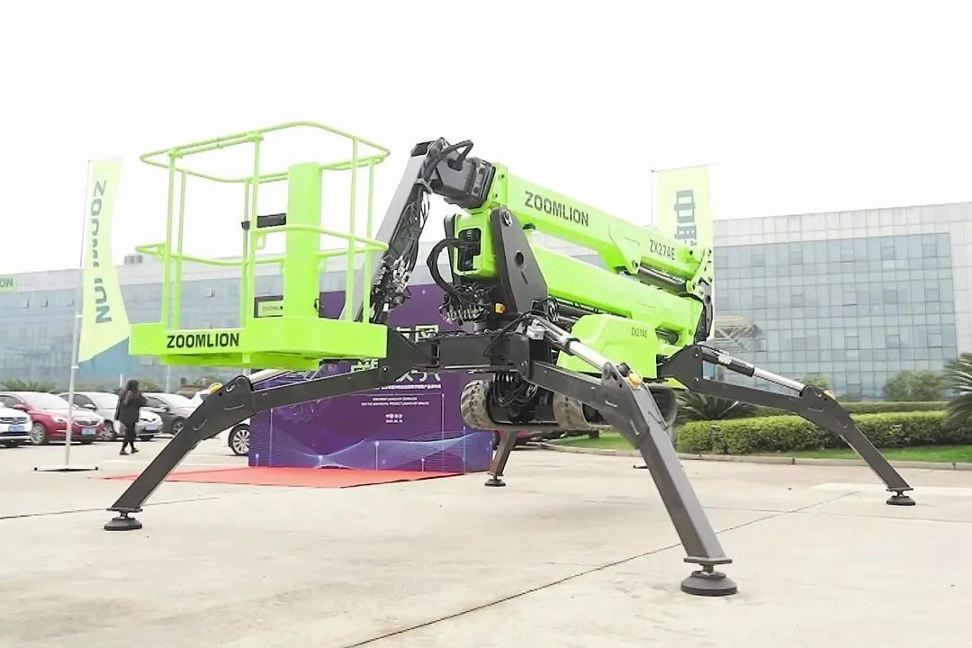 Spider Crane Aerial Working Platform - 27m Telescopic Boom