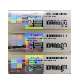 Win10 IOT 2021 <span class=keywords><strong>LTSC</strong></span> ENTRY OEM COA 키 스티커 평생 하이 퀄리티 라이센스 6 개월 보증 DHL/Fedex/UPS 무료 배송 - Product Image 3