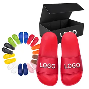 LEJIU Custom Made Slides Slippers Indoor Slippers Soft Flat Sandals Bedroom Slippers