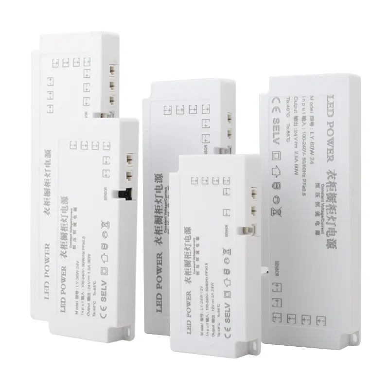 Schrank LED-Streifen Netzteil 12V SMPS 24W 36W 48W 60W 100W 150W