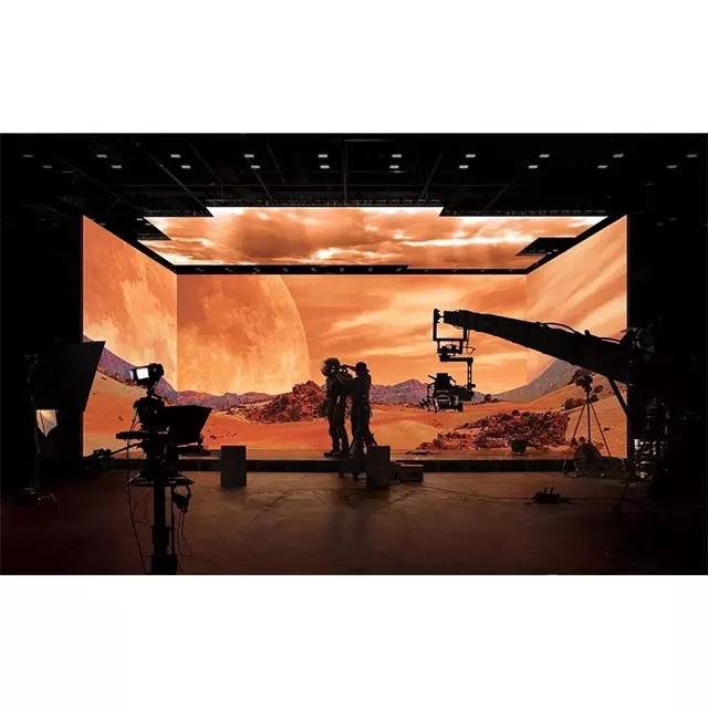 3D VFX VR VP XR Filming Wall P3.9 Immersive Led Video Wall Hd Led Display LedsVirtual Production Studio