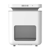 Four à friteuse à air numérique en acier inoxydable non toxique 8L avec écran tactile pour hôtel, usage commercial et domestique