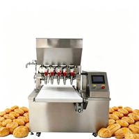Machine d'injection pneumatique à 5 têtes pour sandwichs Dorayaki, machine d'injection automatique, gain de temps et de main-d'œuvre