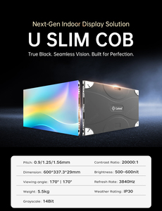Canbest 4k 8K Ultra Slim COB Micro p0.9 P1 p1.2 p1.25 1.25mm p1.5 p1.56 1.5mm Pitch trong nhà Màn hình LED video tường hiển thị bảng điều chỉnh - Product Image 2