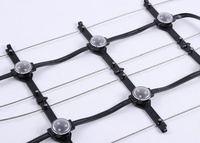 Écran LED P125 haute luminosité IP67, mur vidéo publicitaire pour façade de bâtiment, écran LED flexible en maille