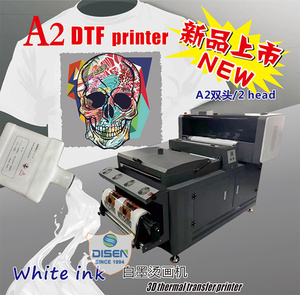 Machine d'impression de t-shirts Combo Tecjet <span class=keywords><strong>Duo</strong></span> : Imprimante à plat double station et imprimante DTF multifonction - Product Image 2