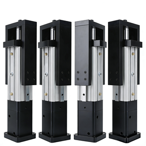OEM Servo <strong>Driven</strong> Double Rail Electric <strong>Cylinder</strong> &plusmn;0.01mm Precision Linear Actuator for Heavy Duty Lifting and Tilting Applications - Product Image 5