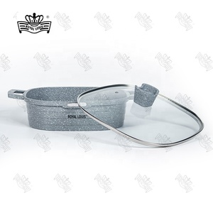 Bán chạy 10 chiếc nồi nấu ăn bằng nhôm đúc cỡ lớn, chống dính, bộ nồi bếp, bộ nồi nấu ăn, bộ dụng cụ nấu ăn chống dính, đá granite - Product Image 5