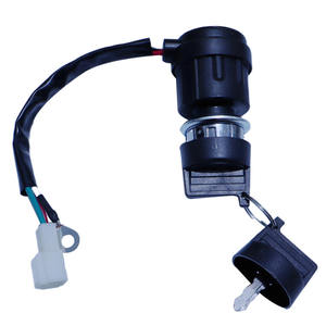 Serrure électrique à trois fils et interrupteur d'allumage pour générateurs, compatible avec les motoculteurs et les débroussailleuses, générateurs refroidis par air - Product Image 1