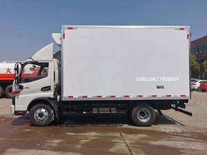 4CBM JMC FOTON DFAC Refrigeración Van Truck, Camión de transporte de alimentos congelados, Camión de cadena de enfriamiento - Product Image 2