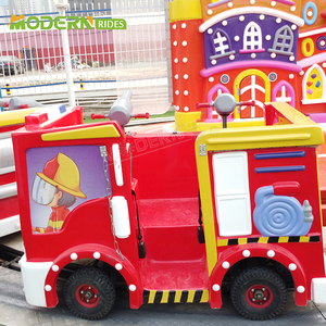 รถไฟดับเพลิงสำหรับเด็ก ดีไซน์ใหม่ล่าสุด ขายดี เหมาะสำหรับสวนสนุก - Product Image 3