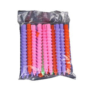 Jindu Hair <b>Roller</b> Spiral Curling Tool Multi Color Heat Resistant For Salon Use - Product Image 3