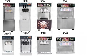Máquina de Helado Suave de 3 Sabores, Totalmente Automática, de Acero Inoxidable, Alta Productividad, Ahorro de Energía, Comercial - Product Image 5