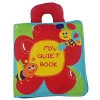 Tissus, matériel, vente promotionnelle, livre de reliure en tissu doux pour bébé, éducation précoce, tout-petit, pour enfants