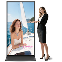 Pantalla Digital Interactiva Táctil 4K de 65 Pulgadas con Control Remoto, Android WIFI, Pantalla LCD Capacitiva Multipunto para Comercios