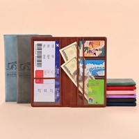 Porte-documents de voiture à prix d'usine, étui en cuir PU pour permis de conduire, porte-cartes, portefeuille multifonctionnel, porte-passeport