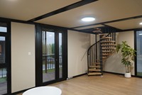 Maison conteneur préfabriquée de 20 pieds en Chine maison mobile extensible et pliable de 2 étages prête à l'emploi maisons préfabriquées portables