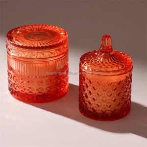 Huaming OEM ODM nouveau produit luxe élégant personnalisé <span class=keywords><strong>diamant</strong></span> or rose Relief dôme bougie parfumée spray bougies parfumées - Product Image 3