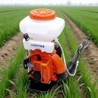 Pulvérisateur à dos agricole à essence haute pression, épandeur d'engrais, capacité 20L, portée de pulvérisation 12-17m