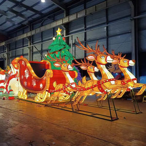 LED-Leuchten Wasserdichte IP65-Landschaftsanwendung mit Geschenk box Santa Claus Creative Lighting <span class=keywords><strong>Christmas</strong></span> Decorative - Product Image 1