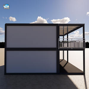 新两层3 4 5卧室钢材料集装箱房5年保修快速组装模块化集装箱房 - Product Image 6