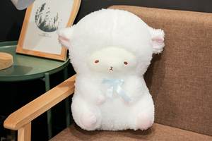 Oreiller de poupée de mouton en forme personnalisée oreiller en peluche personnalisé animal réaliste jouet en peluche de mouton en gros jouet en peluche de mouton - Product Image 6