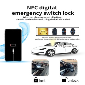 2025 clé numérique la plus vendue pour voiture à partir du <span class=keywords><strong>téléphone</strong></span> clé intelligente d'origine pour voiture bouton numérique et de sauvegarde accès NFC contrôle 4GApp - Product Image 5