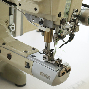 Direct-drive Elastic Lace Attaching Metering Device Tape Cutter <strong>Interlock</strong> Industrial Sewing <strong>Machine</strong> - Product Image 6