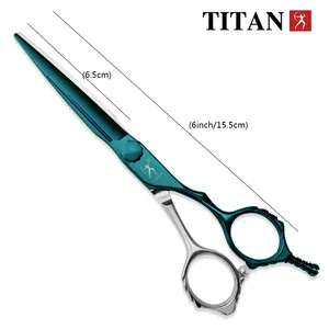Titan mới cắt tóc kéo 6inch VG10 thép tóc kéo cắt chuyên nghiệp kéo