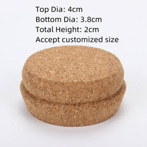 Vente en gros d'usine peut être personnalisé modèle <span class=keywords><strong>de</strong></span> taille vente grands bouchons <span class=keywords><strong>de</strong></span> liège coniques couvercle en liège <span class=keywords><strong>pour</strong></span> bocaux et bouteilles <span class=keywords><strong>de</strong></span> bougie - Product Image 3