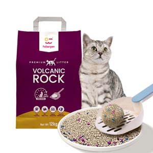 OEM ODM Factory 100% Natural Eco Friendly Highly <b>Absorbent</b> <b>Odor</b> Control Volcanic Rock Cat Litter - Product Image 1