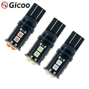 Bombilla LED Gicoo T10 3030 SMD 12V Multicolor, Blanca, Roja, Amarilla, Azul, Azul Hielo, Lámpara de Repuesto para Luz de Señalización de Automóvil - Product Image 6