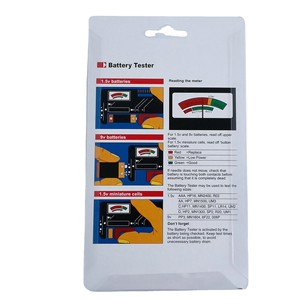 Máy Kiểm Tra Pin Máy Đo Mã Màu Pin Nút Phổ Thông Màn Hình BT168 AA/AAA/C/D/9V/1.5V Máy Kiểm Tra Vôn Chỉ Báo - Product Image 6