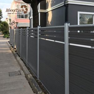 Nuevo estilo europeo jardín decorativo <span class=keywords><strong>de</strong></span> <span class=keywords><strong>madera</strong></span> <span class=keywords><strong>de</strong></span> plástico compuesto <span class=keywords><strong>de</strong></span> cerca <span class=keywords><strong>con</strong></span> la certificación <span class=keywords><strong>de</strong></span> CE - Product Image 2