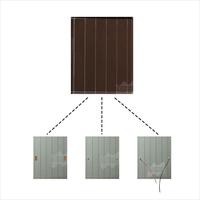 Module A-Si amorphe 2.9V 87mA 90x70x3.2mm à spectre large pour éclairage solaire, faible luminosité et ombrage diffus, pour lampes de jardin et minuteurs