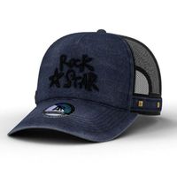Gorra Trucker Unisex Vintage Lavada de 5 Paneles, de Alta Calidad, Poliéster/Algodón, con Malla y Bordado Personalizado, para Deportes y Actividades al Aire Libre